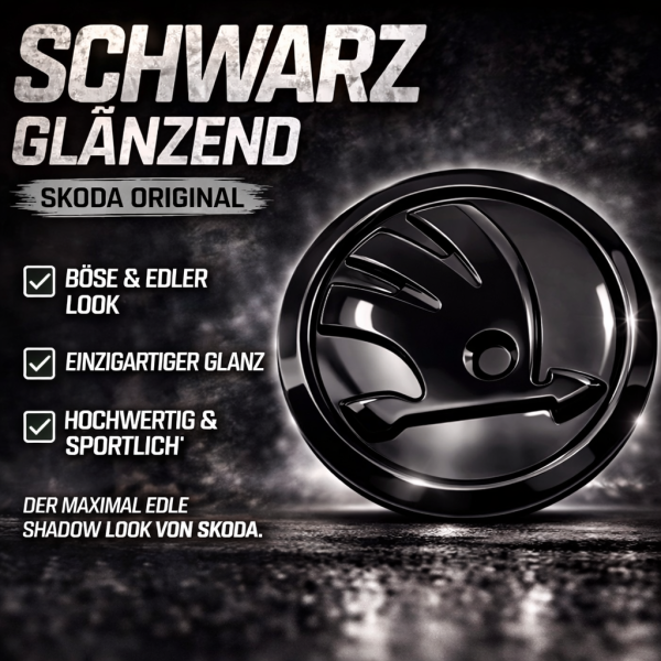 schwarz glanz